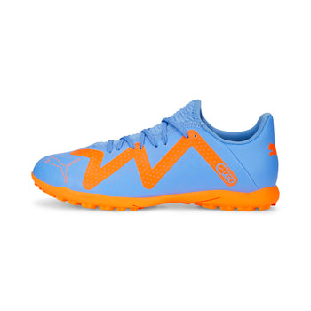 Scarpe da calcetto blu e arancioni da uomo Puma Future Play TT, Brand, SKU s326000097, Immagine 0